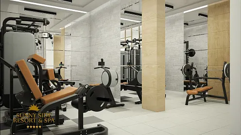 Luxury apartments in a modern complex with spa & wellness facilities